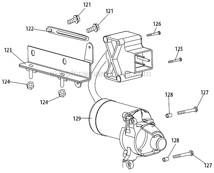 Auger And Auger Housing Diagram and Parts List for 31AS62EE700 2011 Yard Machines Snow Blower
